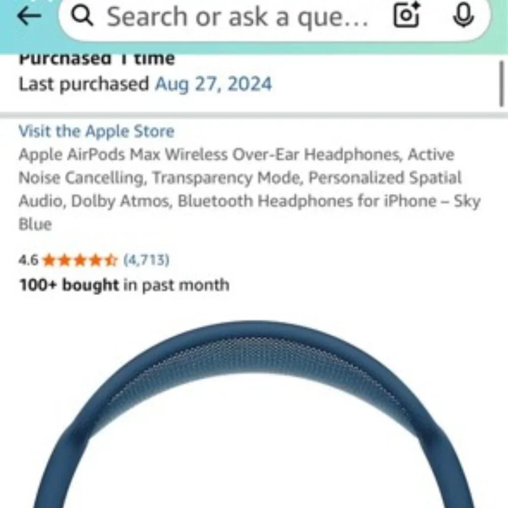 Apple AirPods Max (USB-C) - Blue